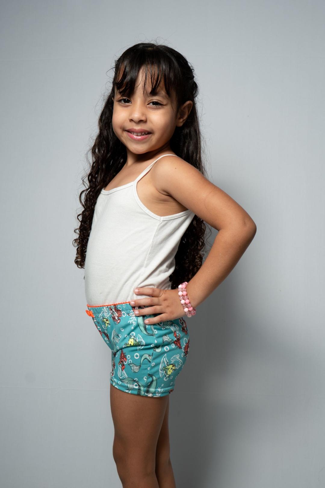 Kit calcinha Infantil - Estampada (4 Unidades)