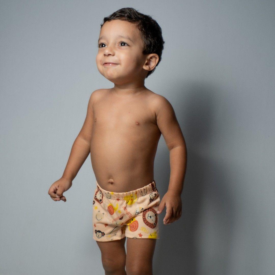 Kit Cueca Infantil - Estampada ( 4 unidades)