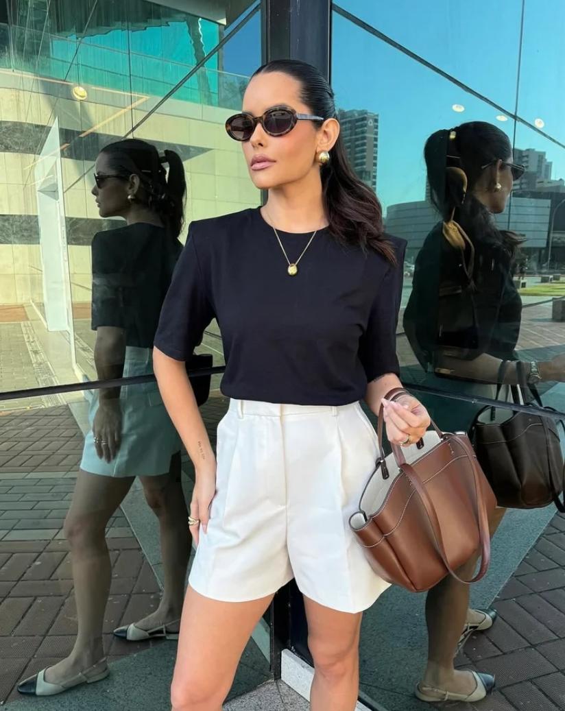 BLUSA ZARA COM OMBREIRA