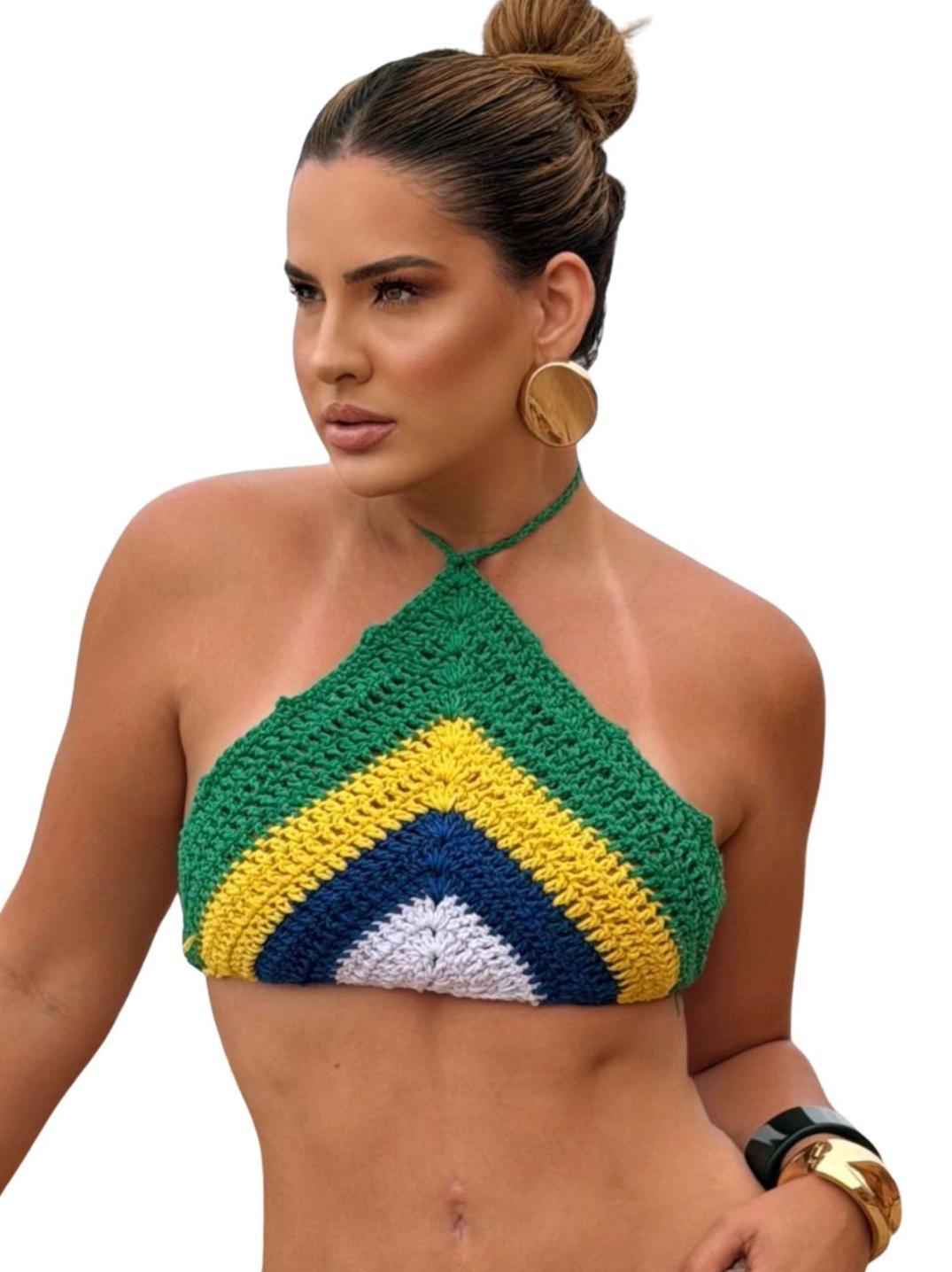 CROPED CROCHE BIANCA BRASIL