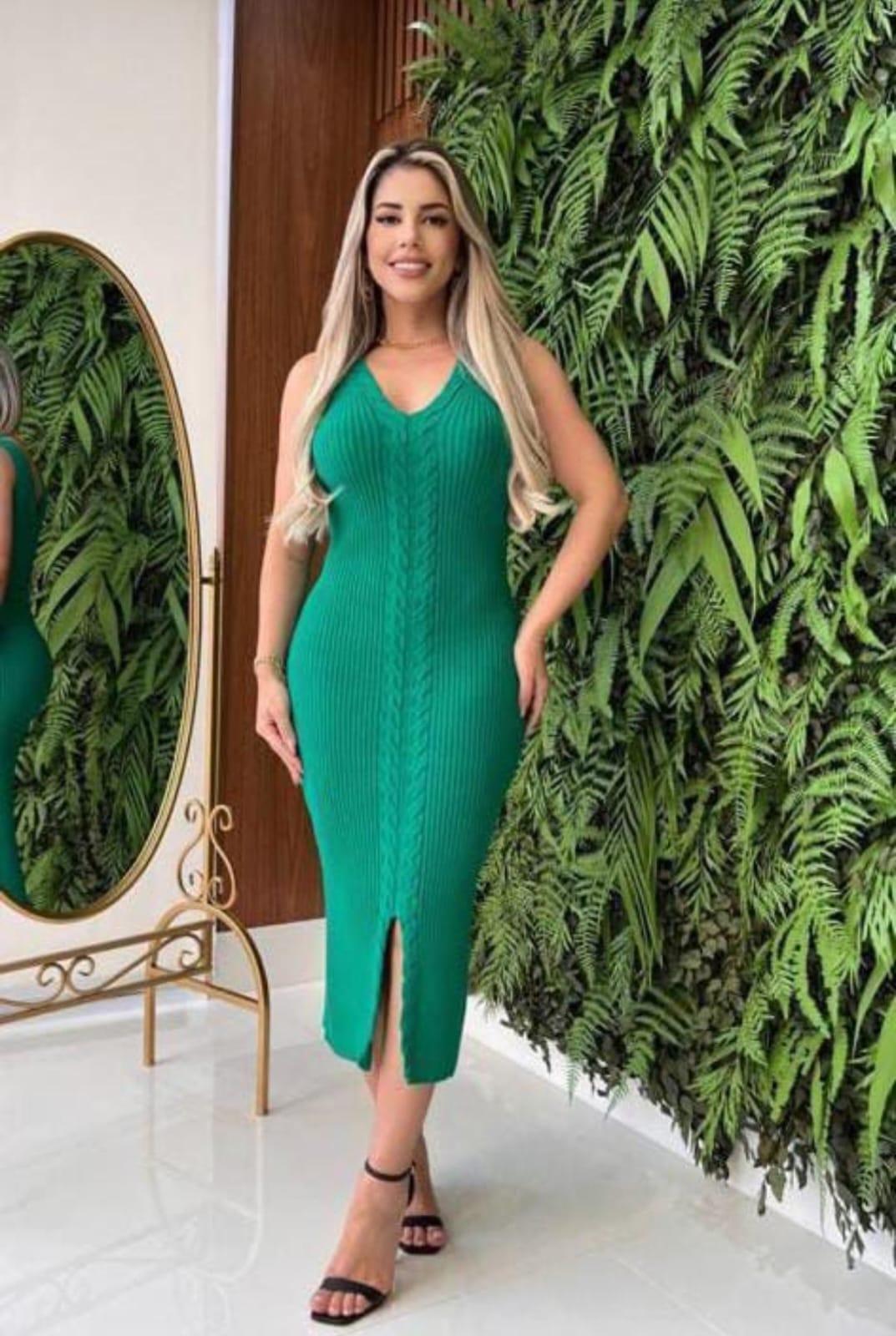 VESTIDO REGATA TRICOT
