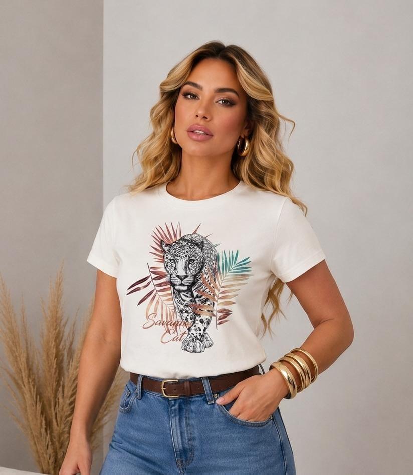 T-shirt onça 2